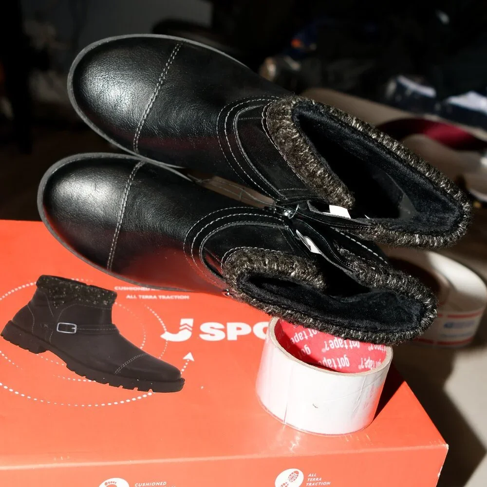 JSport Violet Boots‎ Women's Black
